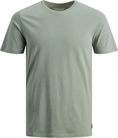 Jack & Jones organic basic O-hals shirt grijs - L