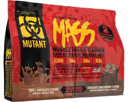 Mutant Mutant Mass Dual Chamber Bag - 2720 g - Triple Choco / Choco Fudge