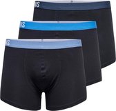 Only & Sons Onderbroek Onsfitz Solid Black Trunk 3 Pack 22021058 Black/dress Blue Mannen Maat - M