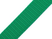 Tassenband 30mm Band voor tassen in de kleur emerald groen