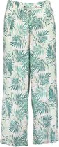 Blue Seven dames Broek 186112 wit/groen 7/8 - 46