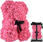 Rose Teddy Bear Rozenbeer, rozenbeer, teddybeer, rozen, bloemen, teddybeer, geschenken voor mama haar vrouwen, tienermeisjes, moeders geschenken, Valentijnsdag, verjaardag, cadeau