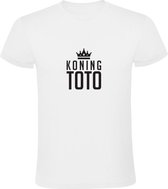 Koning Toto | Heren T-shirt | Sport | Casino | Gokken | Weddenschap | Wedstrijd