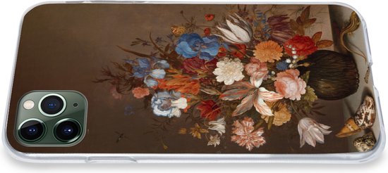 Coque iPhone 11 Pro Max - Nature morte aux fleurs - Art - Maîtres anciens - Siliconen