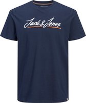 Jack & Jones T-shirt Orton Navy Blazer (Maat: 5XL)