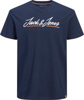 Jack & Jones T-shirt Orton Navy Blazer (Maat: 4XL)