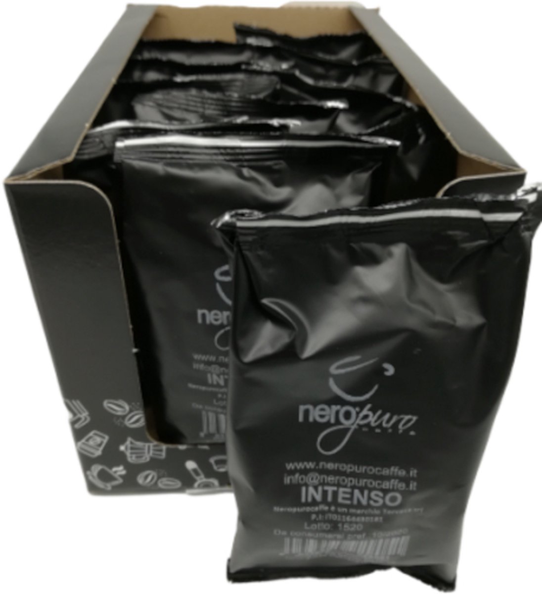 Espresso koffie cups - geschikt voor Nespresso - Ristretto - 100 stuks
