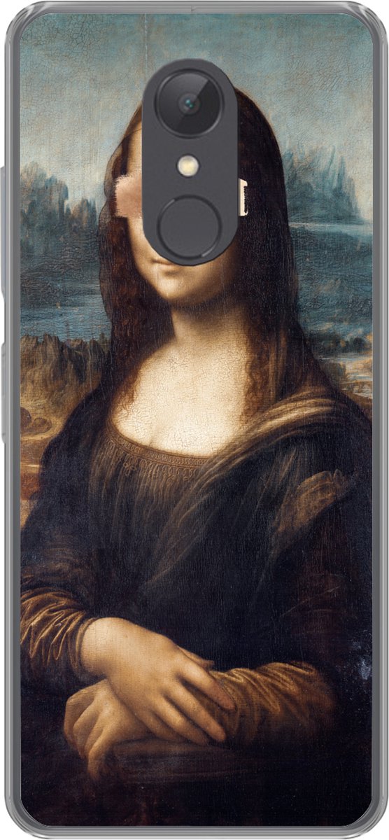 Telefoonhoesje Geschikt voor Xiaomi Geschikt voor Redmi 5 hoesje - Mona Lisa - Schilderij - Verf - Siliconen Telefoonhoesje Telefoonhoesje