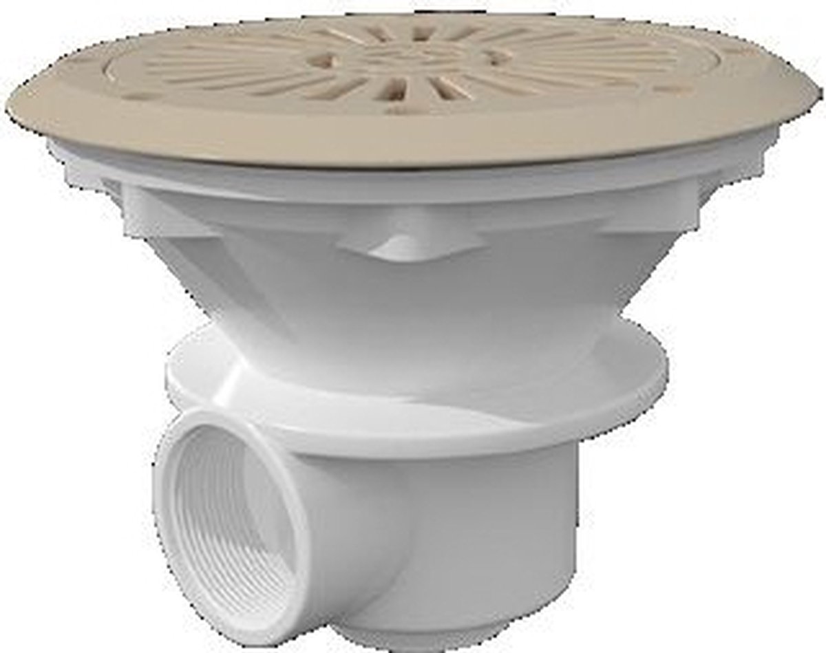 Astral ABS bodemput Ø230 mm - beige