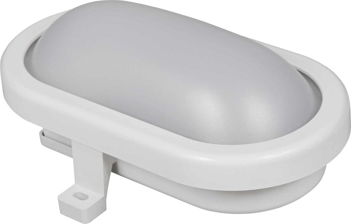 LED badkamer verlichting - IP65 waterbestendig - Ovaal model, 170x92x70mm - 3000K - 450lm - 6W/230V