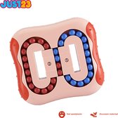 JUST23 Magic bean board - IQ ball brain game - Speed Cube - Rood