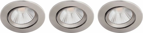 Philips Fonctionnel 8718699756017 spot d'éclairage Spot lumineux encastrable Nickel Ampoule(s) non remplaçable(s) LED 5,5 W