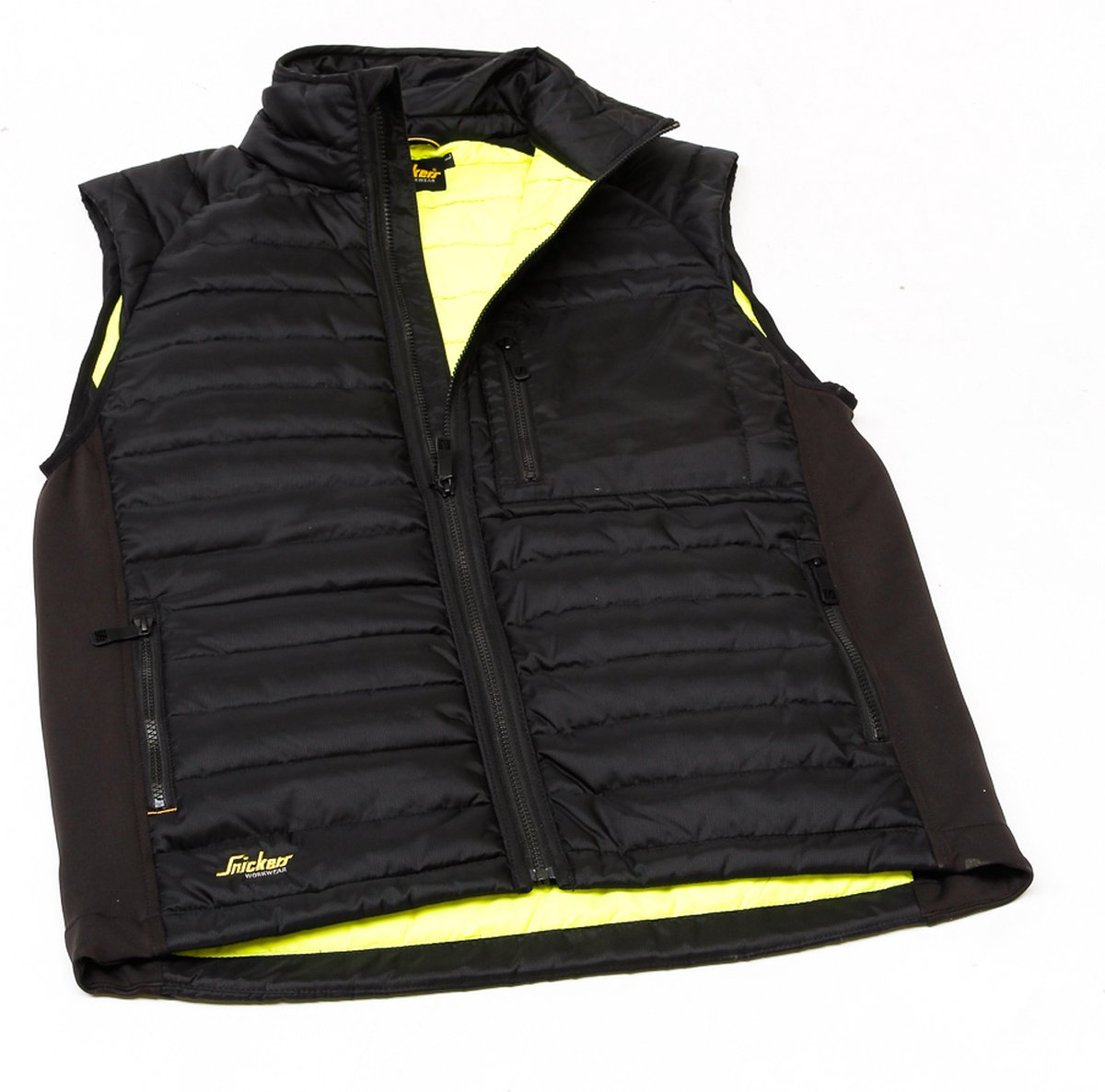 Snickers 4512 AllroundWork 37.5® Isolerende Bodywarmer - Zwart/Zwart - XXL