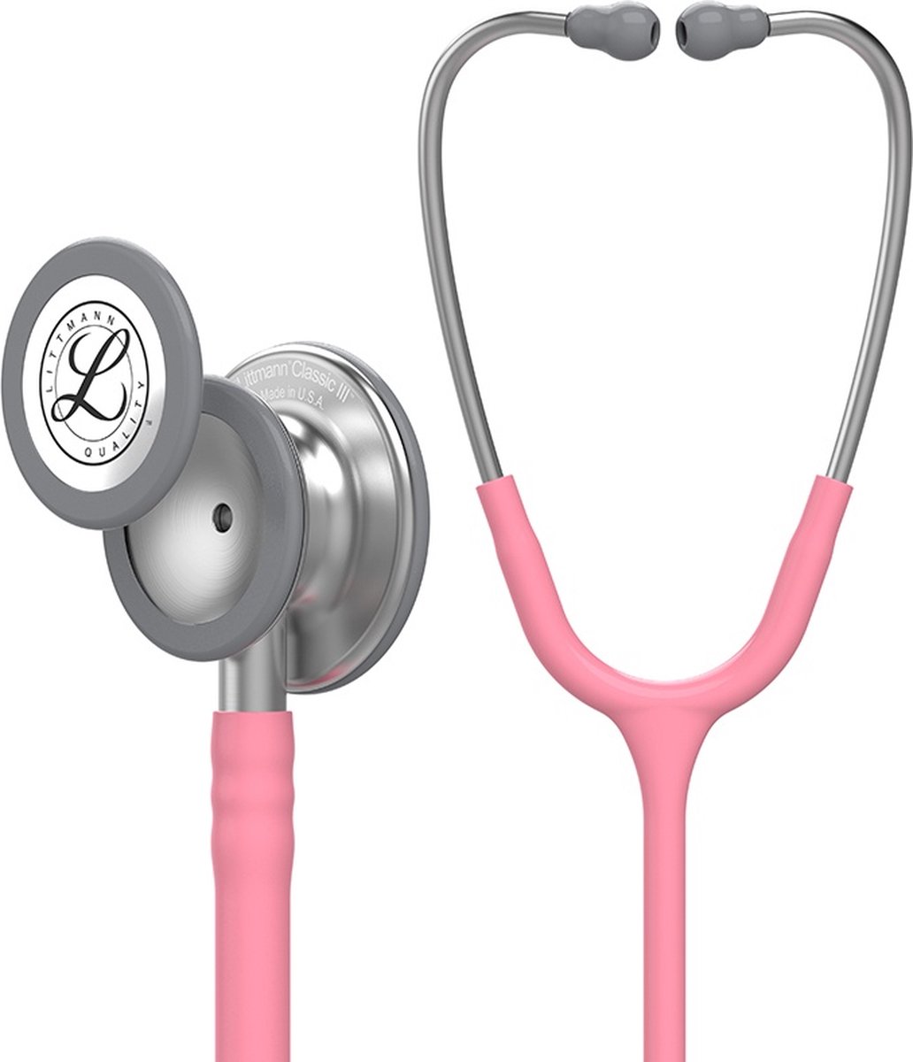 Goedkoopste Littmann Classic III Stethoscoop 5633 Parelroze