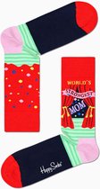 Happy Socks World´s Strongest Mom Sock - unisex sokken - Unisex - Maat: 36-40