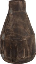 J-Line Vaas Oldlook Wilghout Bruin Large