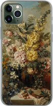 Coque iPhone 11 Pro Max - Grand vase de fleurs - Maîtres anciens - Peinture - Coque de téléphone en Siliconen