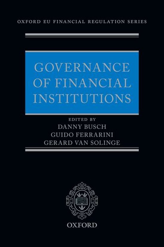 Oxford EU Financial Regulation - Governance of Financial Ins ... - cover