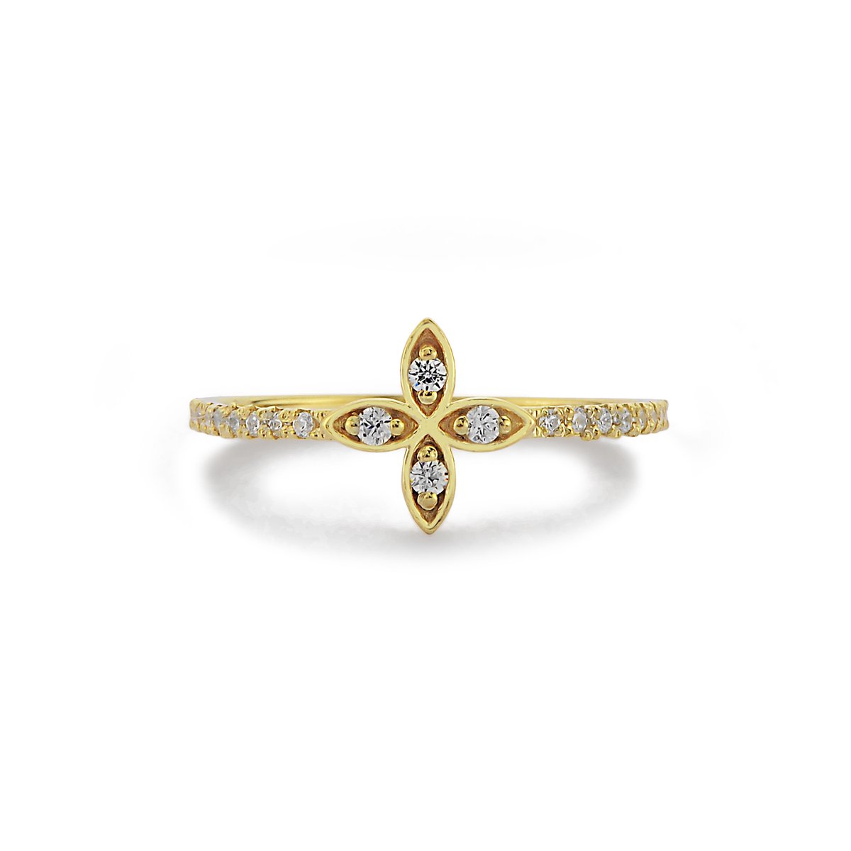 2bs jewelry dames ring, diamanten ring, gouden ring, Valentijns cadeau, 14k goud, SI