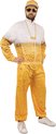 Fout Bierprint Bierfles Trainingspak Bier Schuimende Pint Kostuum | XL - Verkleedkleding - Carnaval kostuum heren