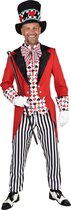 Magic By Freddy's - Casino Kostuum - Spin To Win Jack Pot Man - rood - Large - Carnavalskleding - Verkleedkleding
