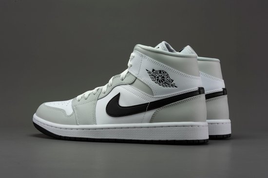 nike air jordan 1 mid dames grijs