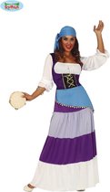 Costume de gitane et gitane | Gypsy Lady sensuelle rythmique | Femme | Taille 42-44 | Costume de carnaval | Déguisements