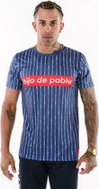 Grappig & Fout Kostuum | Pablo Discobar Shirt Coke Lines | Medium | Carnaval kostuum | Verkleedkleding