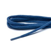 ARIESZZZ Schoenveters - Veters 120 cm - Kobalt Blauw - Rond Dik - 4 mm - 6-8 gaatjes