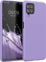 kwmobile telefoonhoesje voor Samsung Galaxy A22 4G - Hoesje voor smartphone - Back cover in violet lila