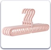 ComfortHome luxe multifunctionele kleerhangers 9in1 – 3 stuks - multi-port functionele kleding organizer – optimaal voor ruimtebesparing - ophangen van meerdere kledinghangers met kleding teg