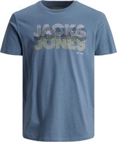 Jack & Jones T-shirt Power China Blue (Maat: 4XL)