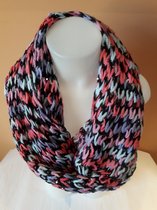 Ronde sjaal doorweven met pailletten - Gespikkeld - One size - Roze/Paars/Zwart/Blauw