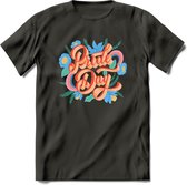 Pride Day | Pride T-Shirt | Grappig LHBTIQ+ / LGBTQ / Gay / Homo / Lesbi Cadeau Shirt | Dames - Heren - Unisex | Tshirt Kleding Kado | - Donker Grijs - XXL