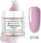 Dermarolling Nail Dipping Powder 10g. D108 #Light Purple
