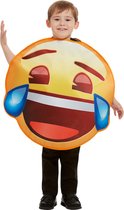 FUNIDELIA Emoji lachend met tranen kostuum - 6-12 jaar (146-158 cm)
