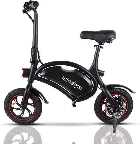 burgemeester snijder Asser Windgoo B3 Mini-scooter Opvouwbare fiets - Zwart - 25 km per uur -  Elektrishe fiets -... | bol.com