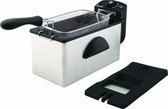 Frituurmachine COMELEC FR-3070/3071 3 L 2000W Roestvrij staal - Frituur - Friteuse - Frituurpan - Frietpan