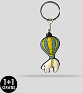 Stripfiguur Sleutelhanger - Fenom Sleutelhangers - 2 Stuks - Kinderen - Liefde - Origineel Cadeau