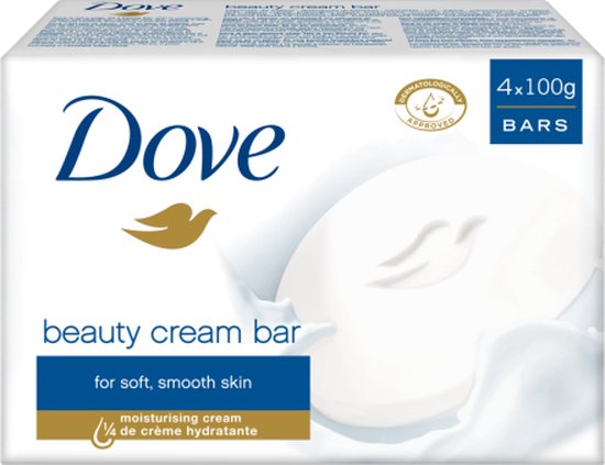 Dove Original Beauty Cream Bar Women - 4 x 100 gr - Zeep - Dove