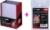 Ultra Pro Soft Card Sleeves +  Ultra Pro Red Border |100 st | +25 st | Combi Pack | Pokemon