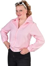 Magic Design Verkleedjas Pink Ladies Dames Polyester Lichtroze Mt Xl/xxl
