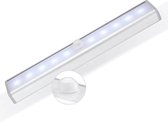 Handige LED Verlichting met Bewegingssensor en Dag/Nacht Sensor - Koud Wit - Automatische Led verlichting met bewegingssensor- Lamp voor in kast en trap en bed en meer