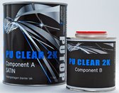 Putop pu clear 2k lak - 2 componenten - glans - 1L