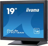 iiyama ProLite T1931SAW-B5 touch screen-monitor 48,3 cm (19") 1280 x 1024 Pixels Single-touch Zwart