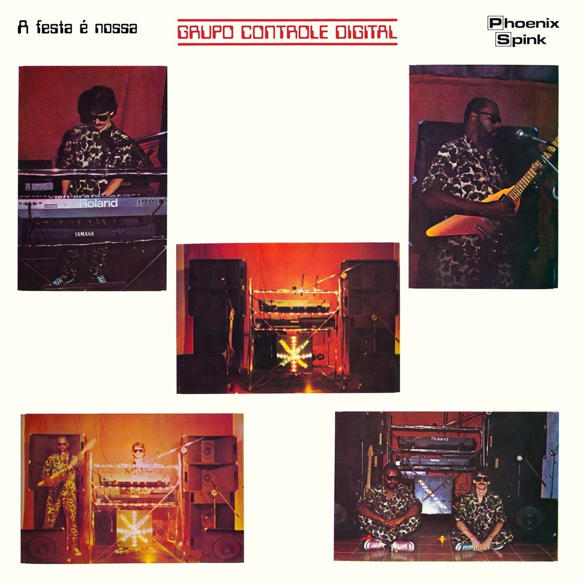 Grupo Controle Digital - A Festa É Nossa (LP) (Remastered)