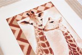 Borduurpakket Giraffes om te borduren van Luca-s