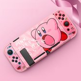 Nintendo Switch Case - Bescherm Hoesje Switch - Nintendo Switch Controller Accessoires 2021 - Met Cute Star Kirby Thema - Top Cadeau - Verjaardag- Kerst