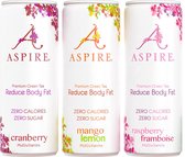 Aspire Health Drink - 3x 250ml - Mango lemon - Cranberry - Raspberry