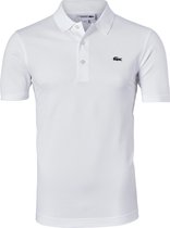 Lacoste Sport polo regular fit stretch - wit - Maat: 4XL
